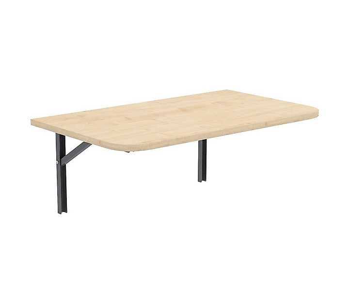 AKKE Klapptisch, Wandklapptisch mit abgerundete Ecken für Küche Kinderzimme günstig online kaufen