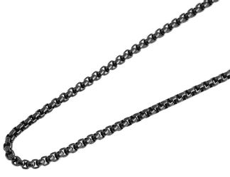 AKZENT Edelstahlkette Relesse Kette Edelstahl schwarz günstig online kaufen