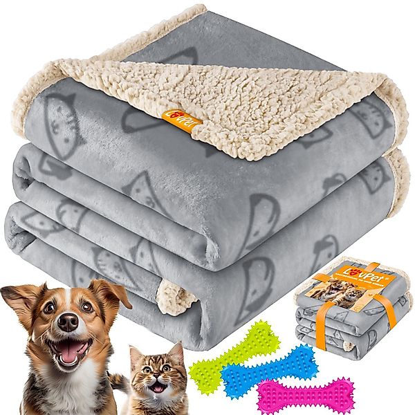 Lovpet Tierdecke, wasserdichte Hundedecke, Sherpa Fleece günstig online kaufen
