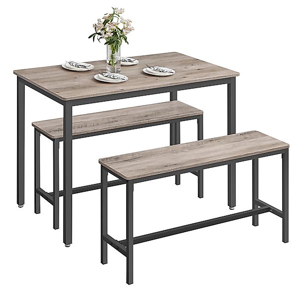 VASAGLE Essgruppe, (Set, 3-tlg), Küchentisch 70 günstig online kaufen