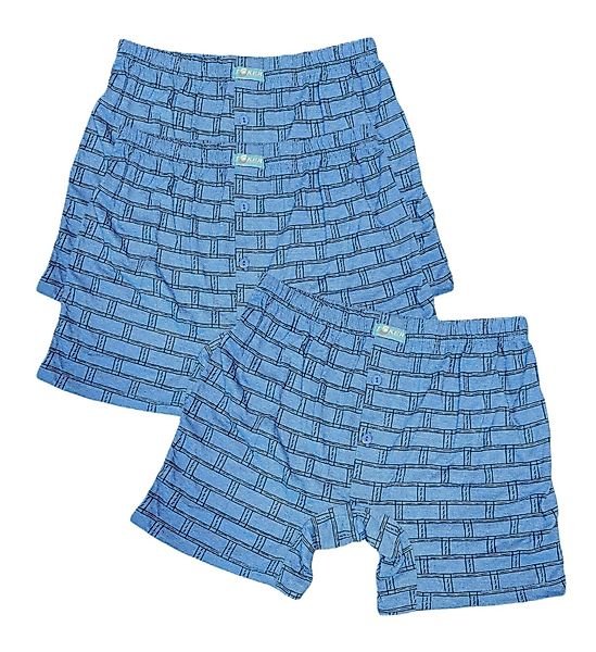 Toker Collection® Boxershorts Herren Boxershort kariert 3er Pack (Sparpack, günstig online kaufen