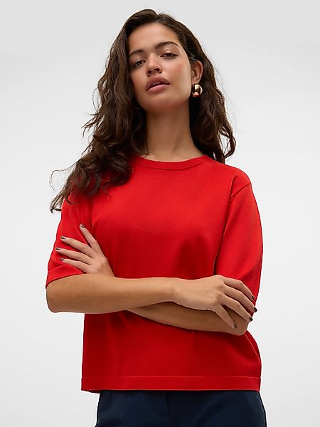 Vero Moda Kurzarmpullover VMSILJE 2/4 O-NCK OVERSIZE PULL GA NOOS Viskosemi günstig online kaufen