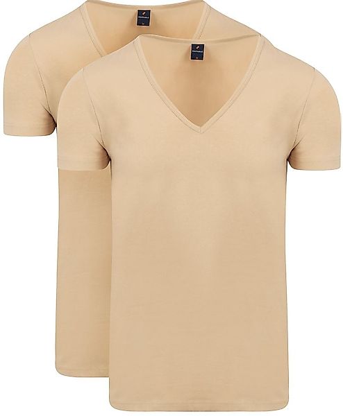 Suitable Vitaru Unsichtbares Unterhemd Tiefer V-Ausschnitt 2-Pack - Größe S günstig online kaufen