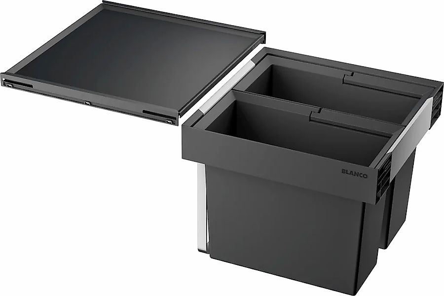 Blanco Mülltrennsystem "Flexon II 45/2" 2 Behälter Kunststoff, Stahlblech, günstig online kaufen
