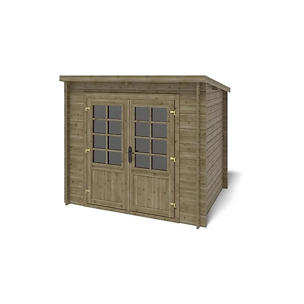 Altanka Gartenhaus   Gerätehaus 5 m2   2.5x2 m   28 mm   Imprägniert   DOM7 günstig online kaufen