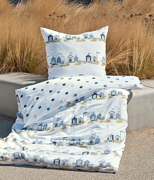 Janine Bettwäsche "TANGO20050 02 155x200,80x80" mit Reißverschluss günstig online kaufen