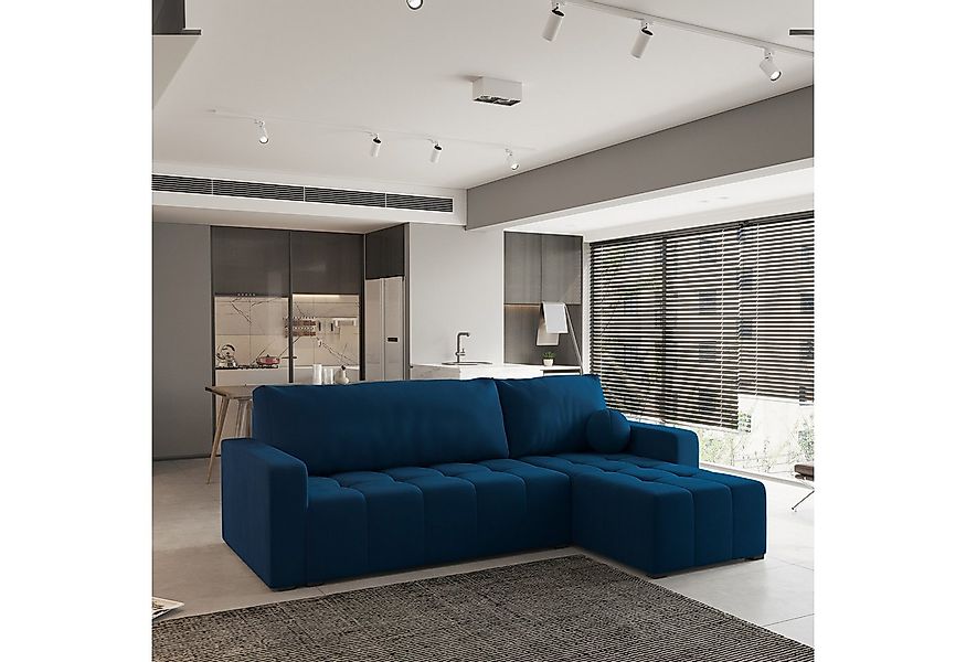 Masseno Ecksofa VOLIRA mit Schlaffunktion L-Form, Sofa mit Bettkasten günstig online kaufen