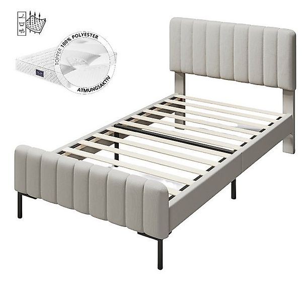 IDEASY Einzelbett Einzelbett, Doppelbett, 90/140/160/180 cm Breite optional günstig online kaufen