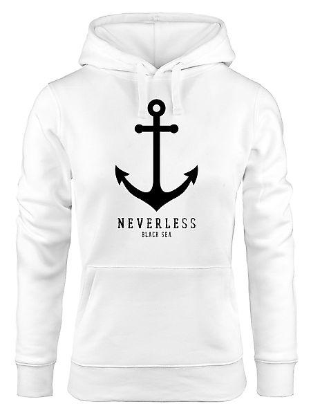 Neverless Hoodie Hoodie Damen Anker Nautical günstig online kaufen