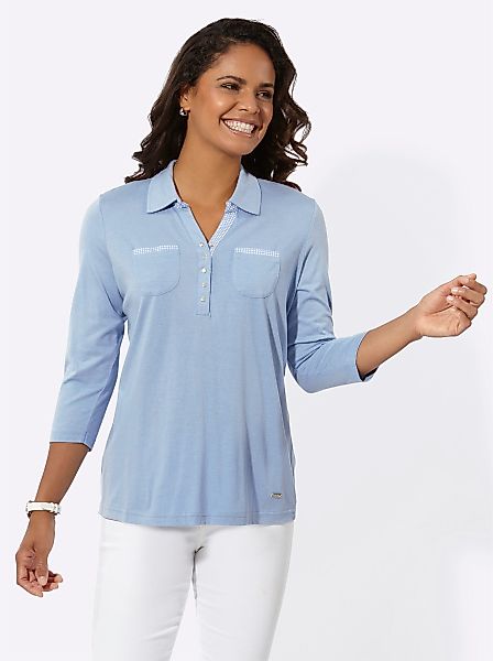 Casual Looks Poloshirt "Poloshirt" 1 Stk. tlg. günstig online kaufen