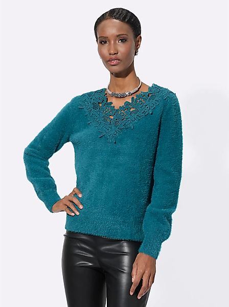 creation L Strickpullover "Lyocell-Mix-Pullover" günstig online kaufen