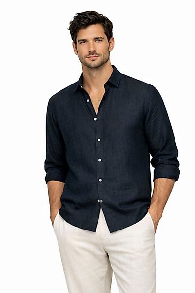 BOSS Leinenhemd Herren Hemd Lukas Pure Natural Regular Fit Aus reinem Leine günstig online kaufen