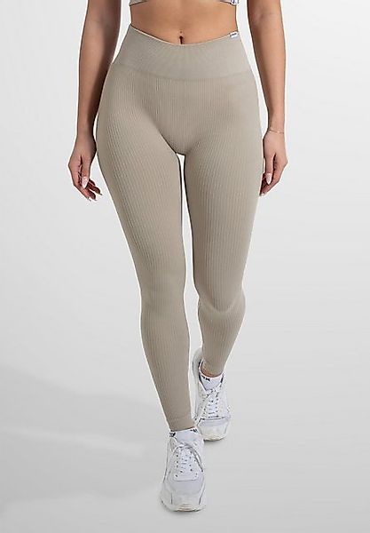 Smilodox Leggings Amaze Ripp, Blickdichte Sporthose aus Rippstoff günstig online kaufen