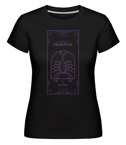 Art Deco Sternzeichen Skorpion · Shirtinator Frauen T-Shirt günstig online kaufen