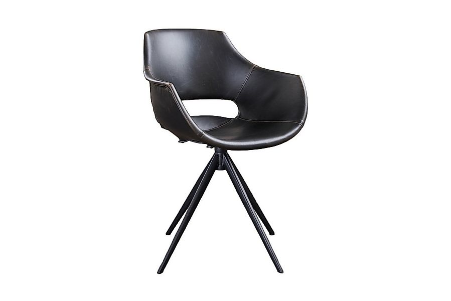 KAWOLA Stuhl ZAJA Sitzmöbel Kunstleder - Bequem & Drehbar - Design Stuhl (1 günstig online kaufen