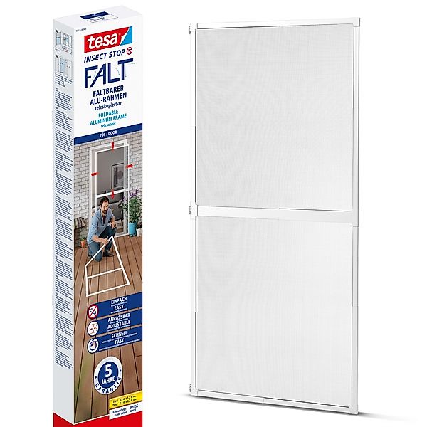 tesa Insektenschutz-Tür "Insect Stop Falt Fliegengitter für Türen - max. 1 günstig online kaufen