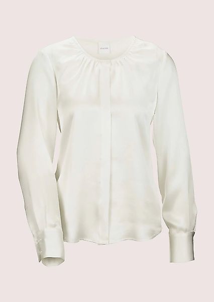 MADELEINE Langarmbluse "Bluse Elegante Seidenbluse mit verdeckter Knopfleis günstig online kaufen