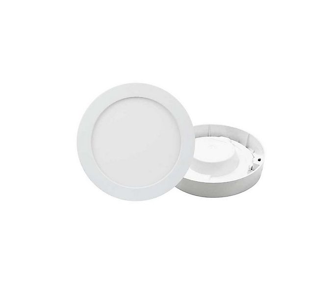LUXULA Aufbauleuchte LED CCT Aufbauleuchte, 6W, 525 lm, ø122x35mm, Lichtfar günstig online kaufen