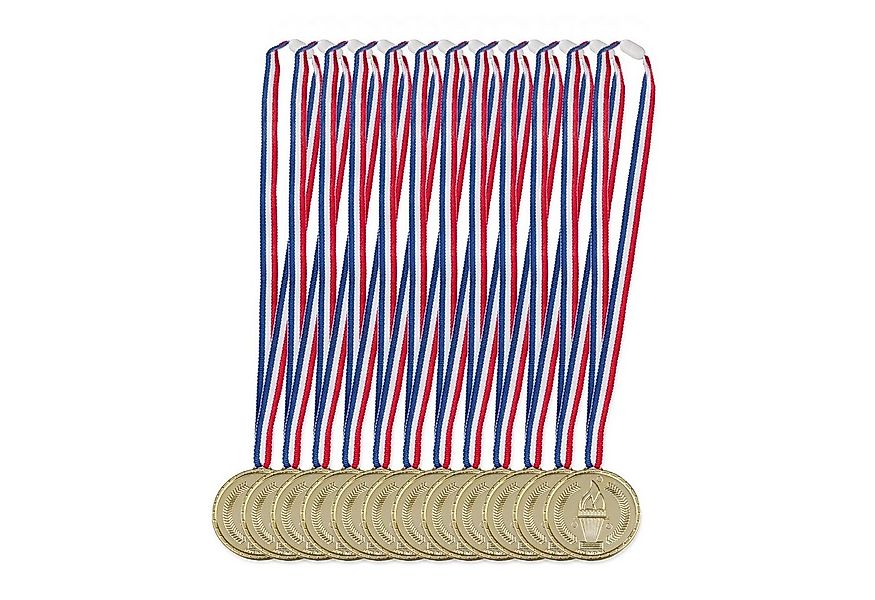 relaxdays Dekoobjekt 24 x Goldmedaille Kinder günstig online kaufen