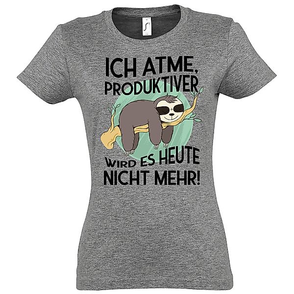 Youth Designz T-Shirt Ich atme, produktiver günstig online kaufen