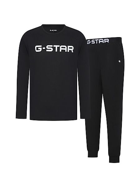 G-STAR Pyjama STONE, LONG SLEEVE T-SHIRT & CUFFED PANTS SLEEP SET (Set, 2 t günstig online kaufen