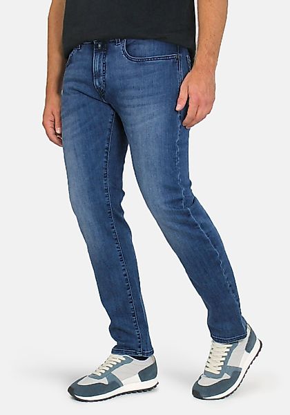 Pierre Cardin Herren Jeans PC-LYON - Mid Waist - Tapered Fit - Blau günstig online kaufen