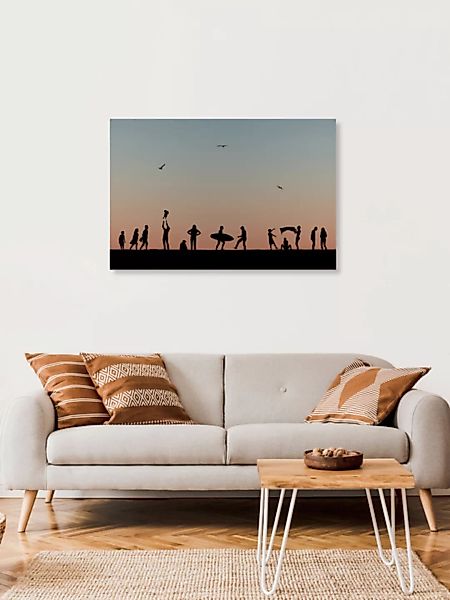 Poster / Leinwandbild - Sunset Moments günstig online kaufen
