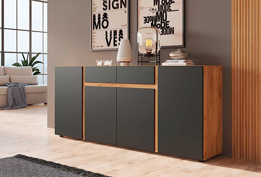 INOSIGN Sideboard "Morongo", Breite ca. 201 cm günstig online kaufen