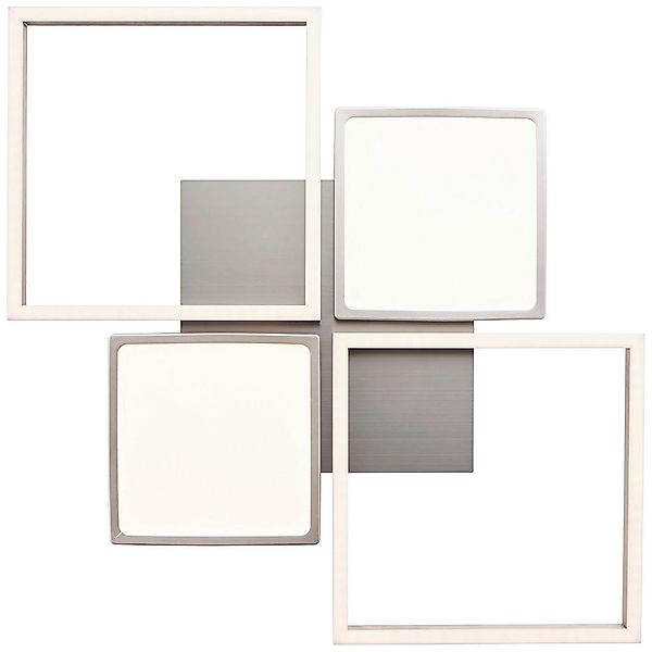 Brilliant Deckenleuchte »Zelia«, 1 flammig, LED Deckenlampe 51x51cm 4flg ni günstig online kaufen
