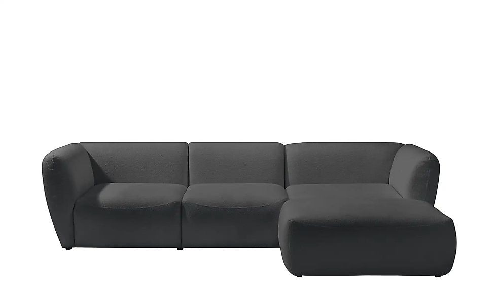 switch Ecksofa in Bouclé Candelo ¦ grau ¦ Maße (cm): B: 306 H: 75 T: 172 Po günstig online kaufen