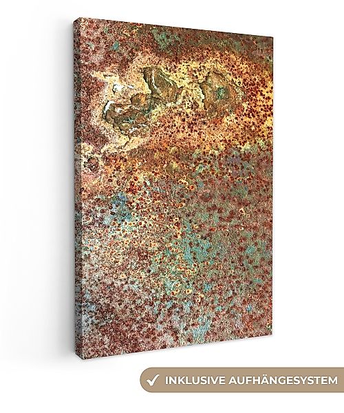 OneMillionCanvasses® Leinwandbild Farben - Metallisch - günstig online kaufen