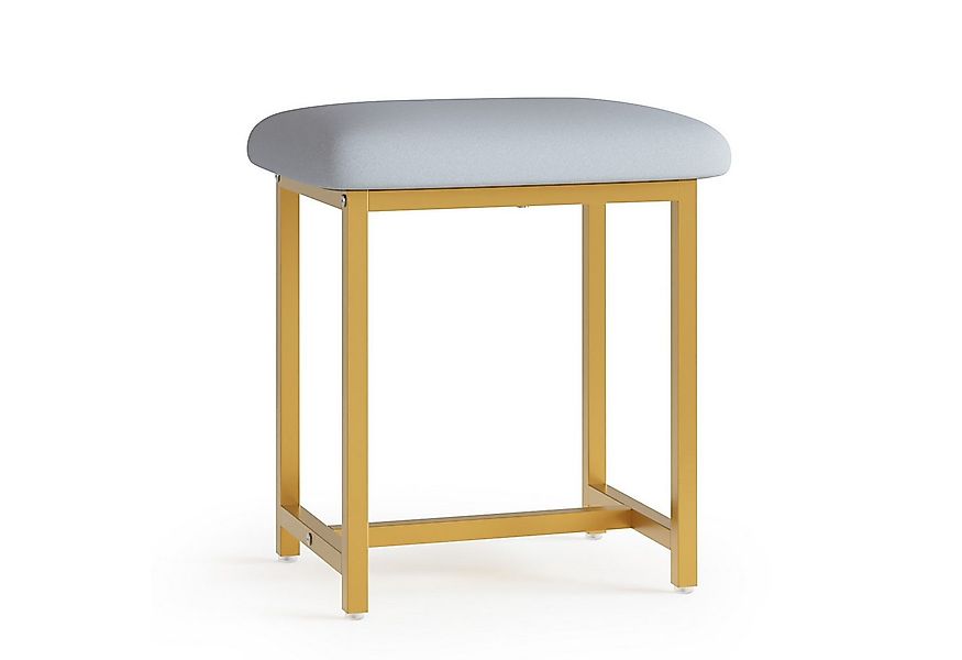 Mondeer Sitzhocker Schminktisch-Hocker, mit Polsterung & Metallgestell 41x3 günstig online kaufen