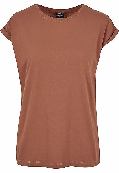 URBAN CLASSICS Kurzarmshirt "Urban Classics Damen Ladies Extended Shoulder günstig online kaufen