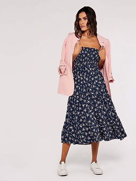 Apricot Midikleid Orchid Smock Tiered Midi günstig online kaufen