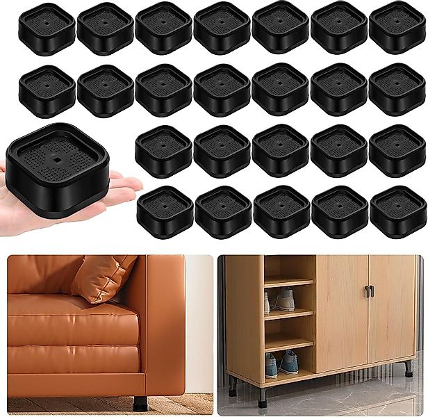 Kaket Erhöhungs-Set Möbelerhöher Stapelbare Möbelerhöhungen, Verstellbare günstig online kaufen