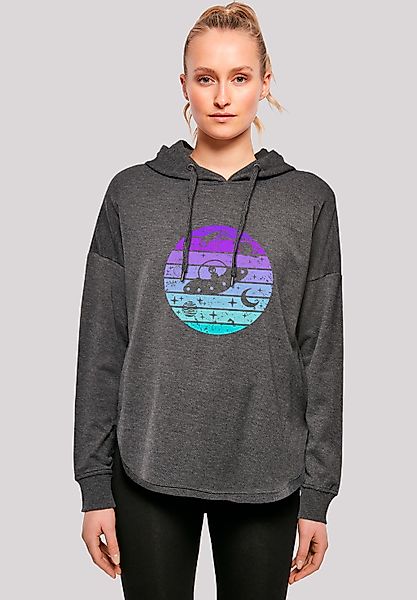 F4NT4STIC Kapuzenpullover "Retro Alien Weltraum Sonnenuntergang", Premium Q günstig online kaufen