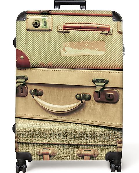 NoBoringSuitcases.com© Hartschalen-Trolley Vintage - Koffer - günstig online kaufen