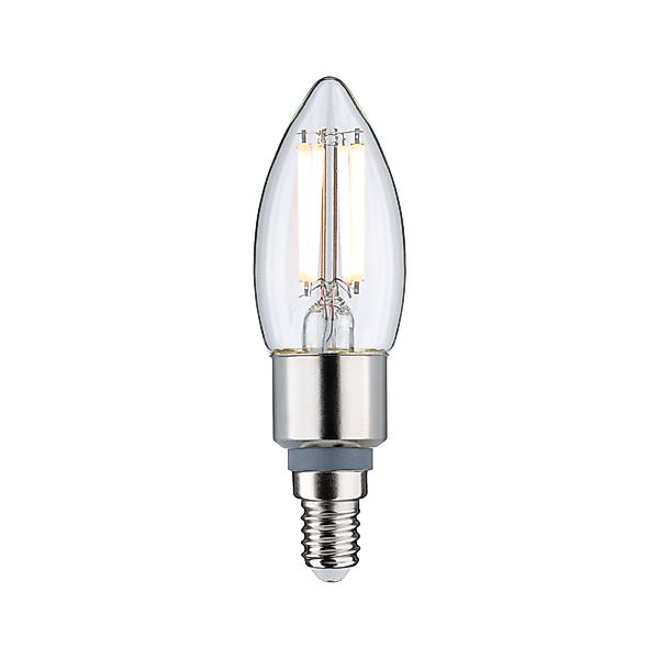 Paulmann "Filament 230V LED Kerze E14 470lm 5W Dim to warm dimmbar Klar" günstig online kaufen