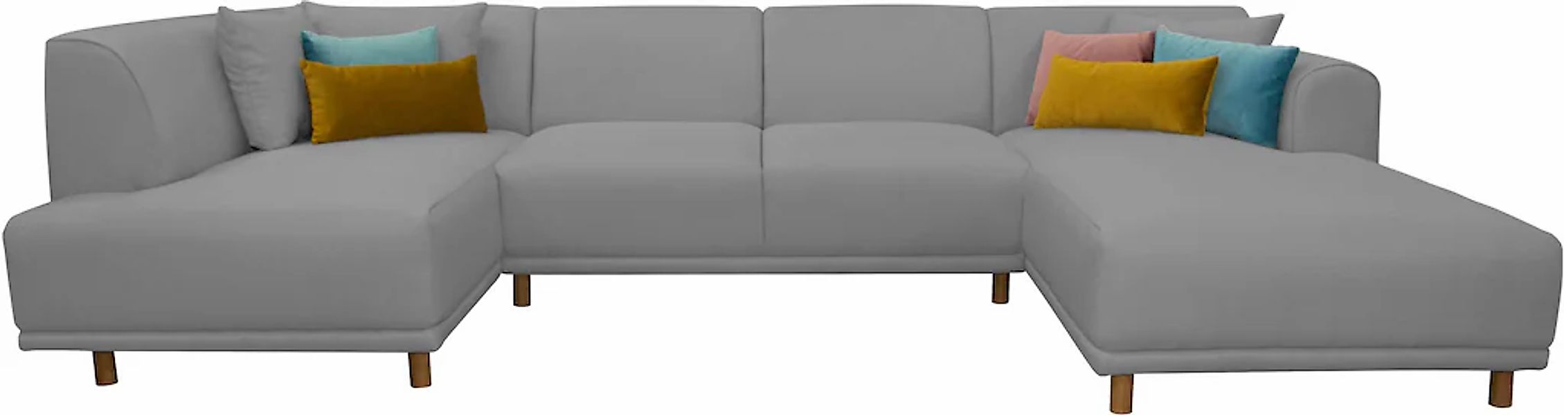 OTTO home Wohnlandschaft "Maroon U-Form" in skandinavischem Design, mit los günstig online kaufen