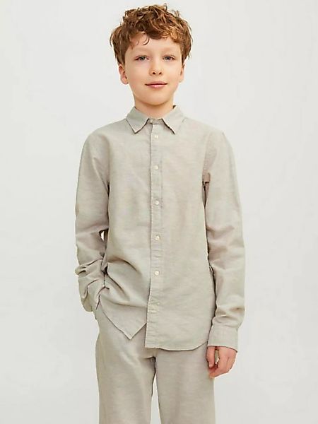 Jack & Jones Junior Langarmhemd JJELINEN BLEND SHIRT LS SN JNR günstig online kaufen