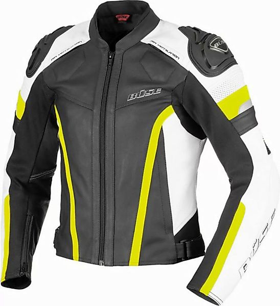 Büse Motorradjacke Monza Damen Motorrad Lederjacke günstig online kaufen