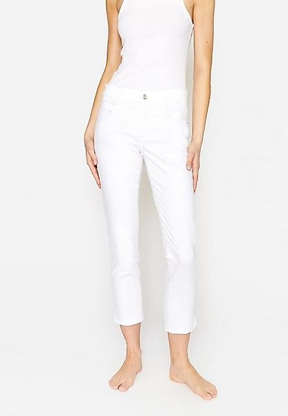 ANGELS 7/8-Jeans Jeans Cici Crop Slit mit Schlitz mit Label-Applikationen günstig online kaufen