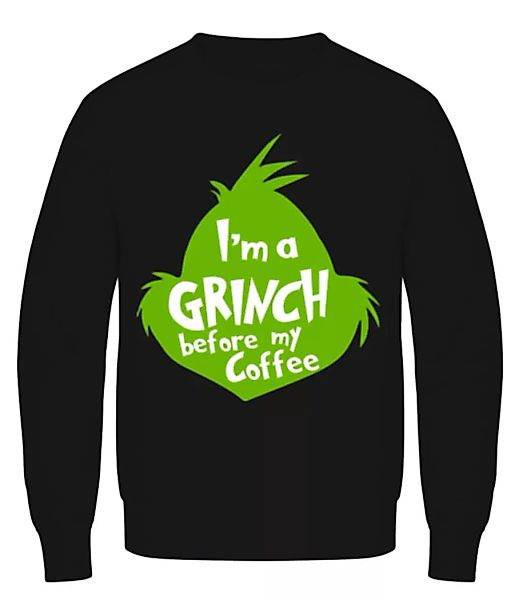 I'm A Grinch Before My Coffee · Männer Pullover günstig online kaufen