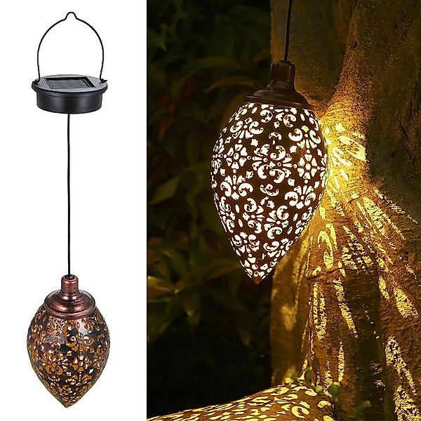 MUPOO LED Solarleuchte Solarleuchte LED Garten günstig online kaufen