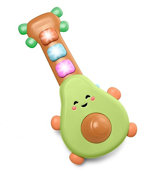 Skip Hop Spielzeug-Musikinstrument Rock-A-Mole Avocado Gitarre günstig online kaufen