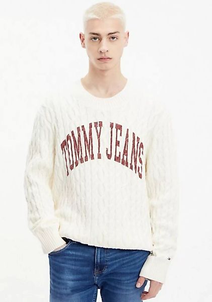 Tommy Jeans Strickpullover TJM RLXD COLLEGIATE SWEATER günstig online kaufen