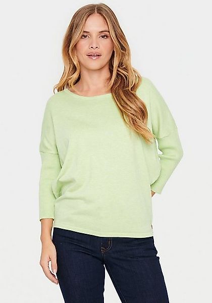 Saint Tropez Rundhalspullover A2561, MilaSZ R-Neck günstig online kaufen