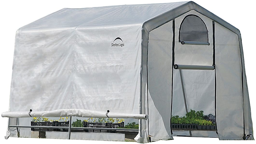 ShelterLogic Foliengewächshaus, BxTxH: 300x300x240 cm günstig online kaufen