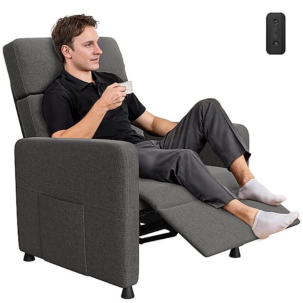 HOMALL Sessel Liegestuhl-Fernsehsessel mit verstellbarer Rückenlehne günstig online kaufen