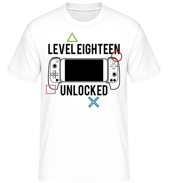 Level Eighteen Unlocked · Shirtinator Männer T-Shirt günstig online kaufen